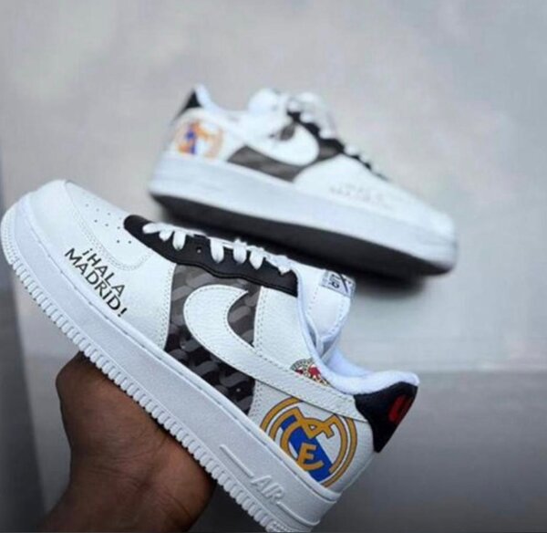 Baskets blanches Real Madrid