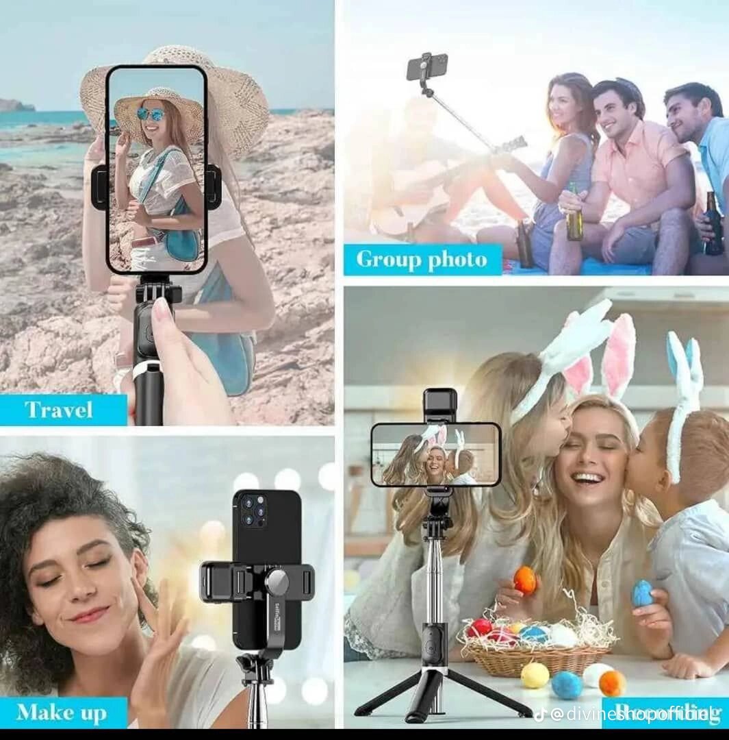Trépied Selfie Stick Télécommande