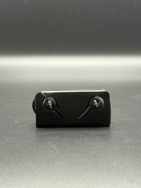 Black AKG Handfree