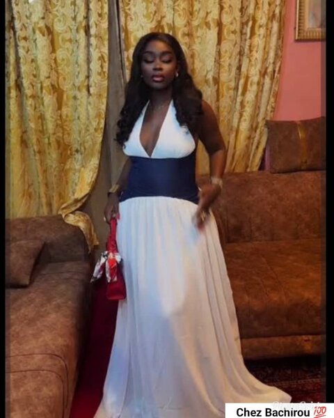 Robe élégante soirée femme