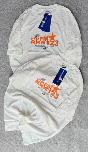 T-shirt en coton imprimé unisexe