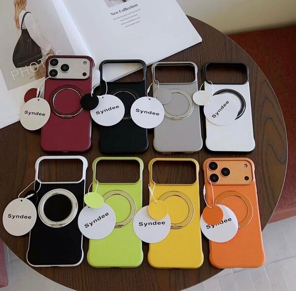 Coque iPhone éco-cuir Syndee