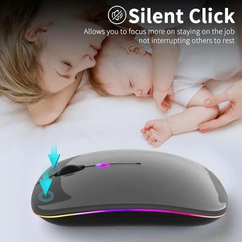 Souris ergonomique silencieuse