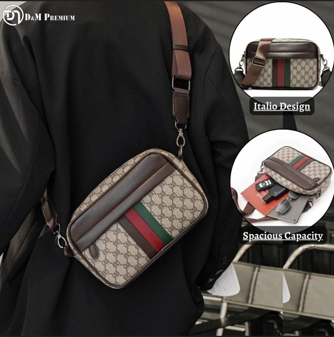 Sac Bandoulière Élégant Homme