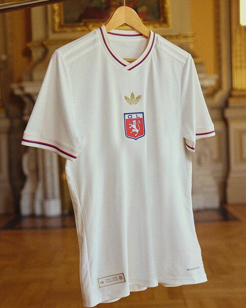 Maillot de football OL blanc