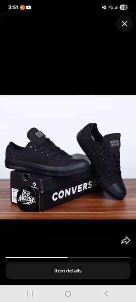 Converse Noir