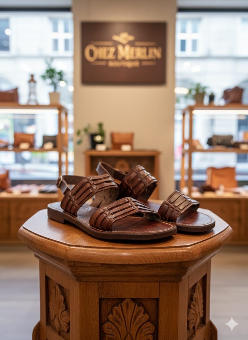 Sandales en Cuir Élégantes
