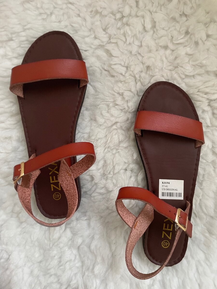 Sandales en cuir élégantes