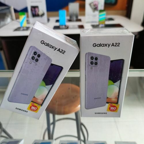 Galaxy A22 256gb dual sim fresh in box 5000mAh capacity all