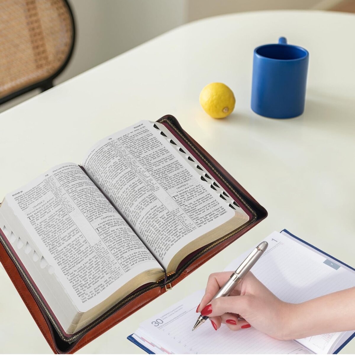 Haobin Classic Bible Cover, Large Bible Book Cover