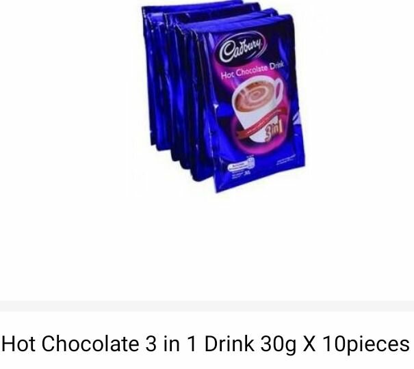 3 in 1 chocolate drink