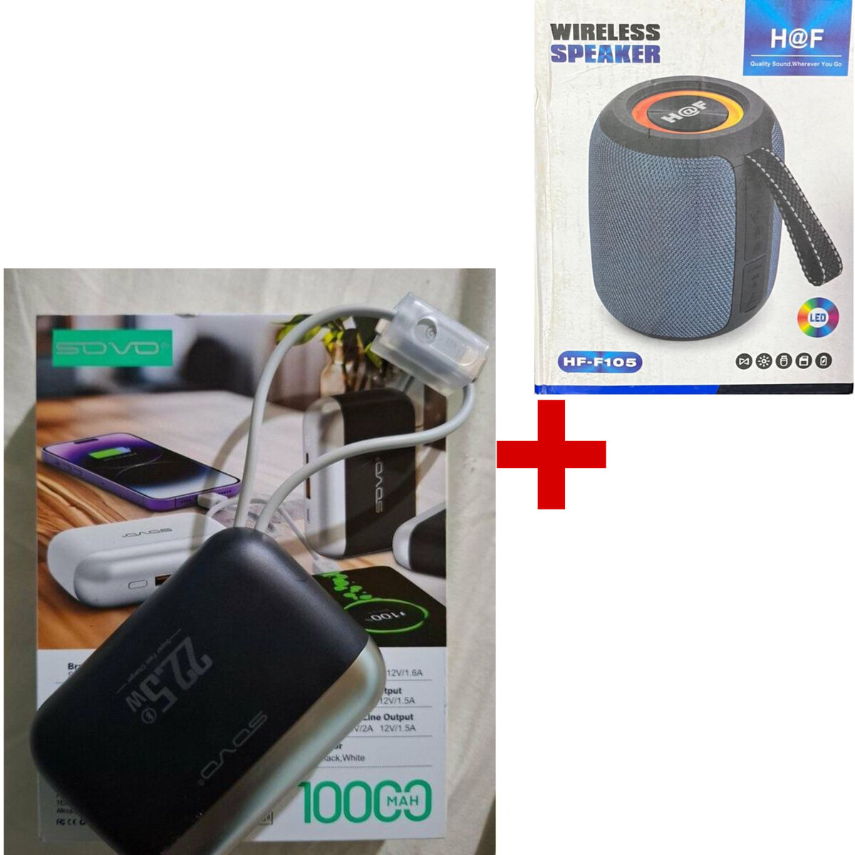 Powerbank+ enceinte Bluetooth