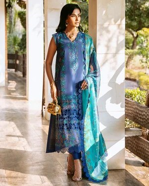 Robe bleu