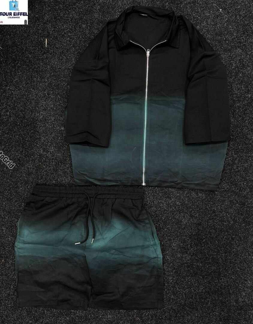 Ensemble Sport Dégradé Zippé