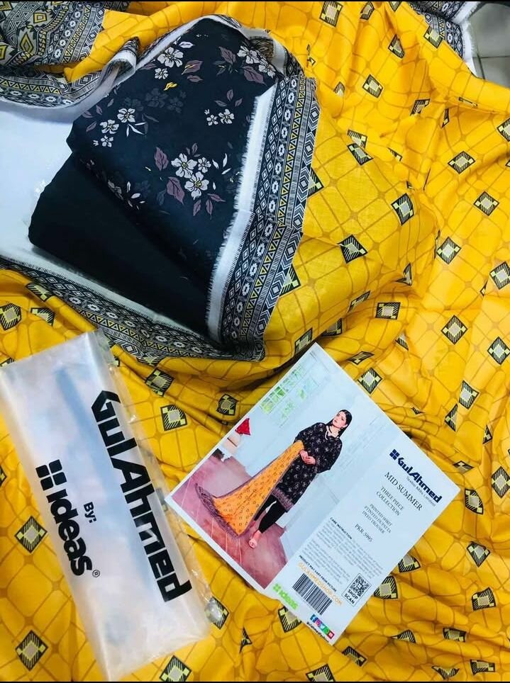 GulAhmed Lawn 3 Peace Suit