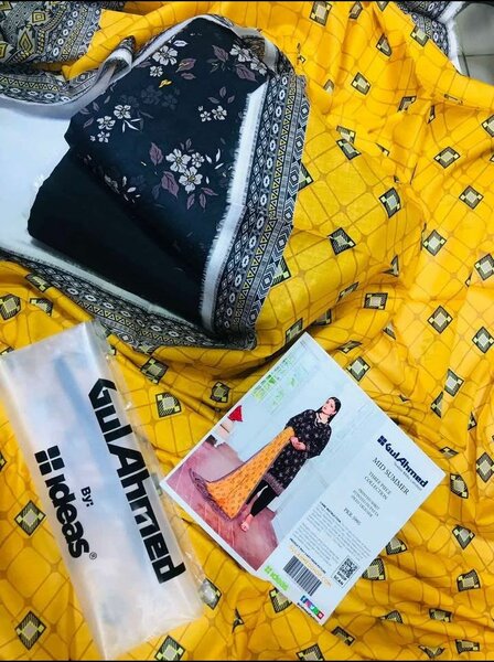 GulAhmed Lawn 3 Peace Suit