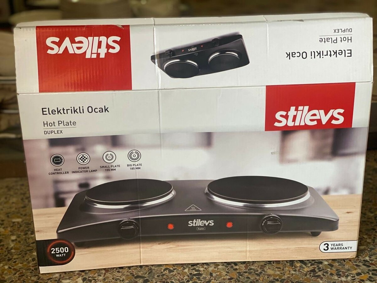 Electric cooker/stove Double plate