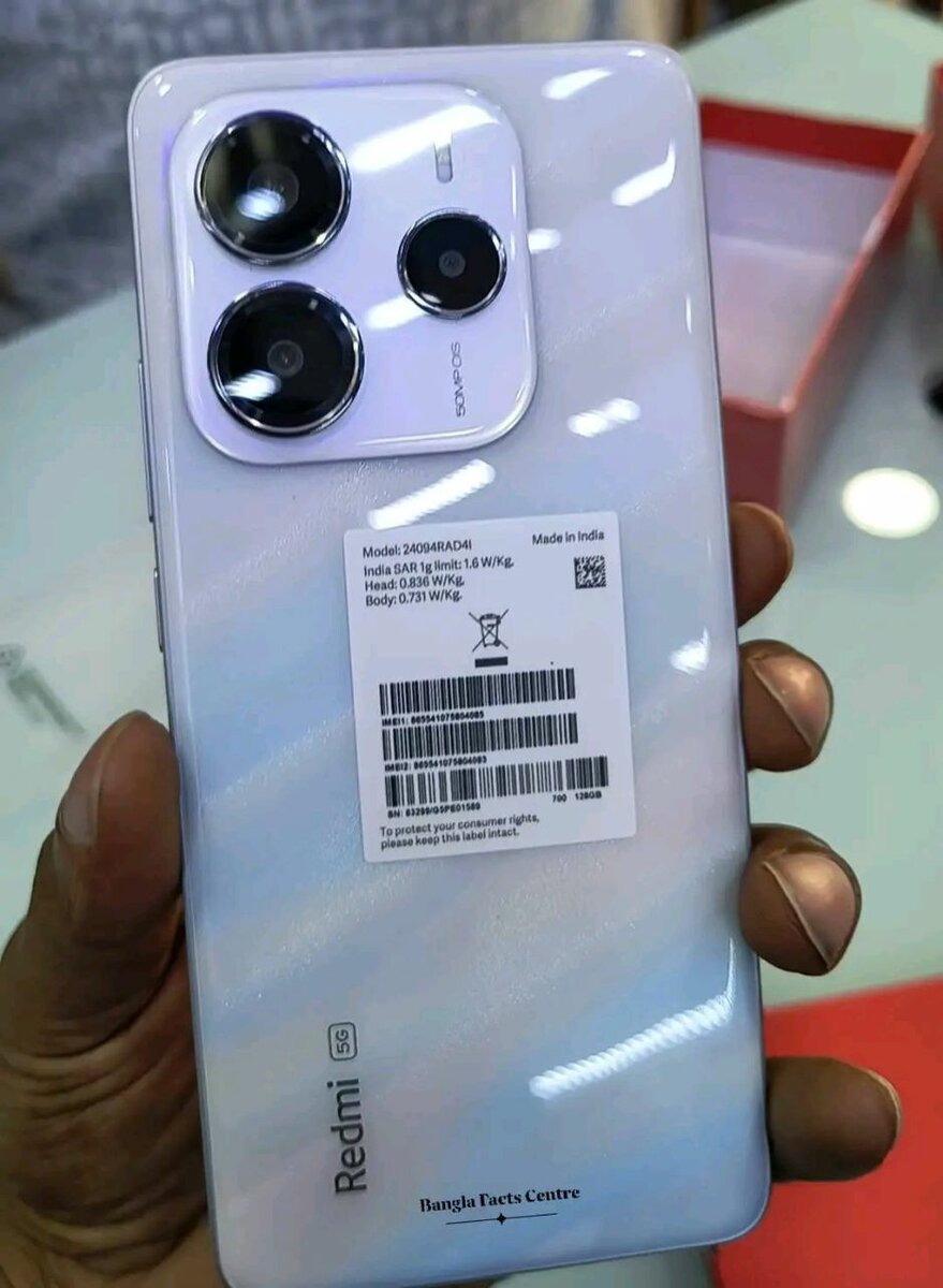 Smartphone Redmi 5G 128GB