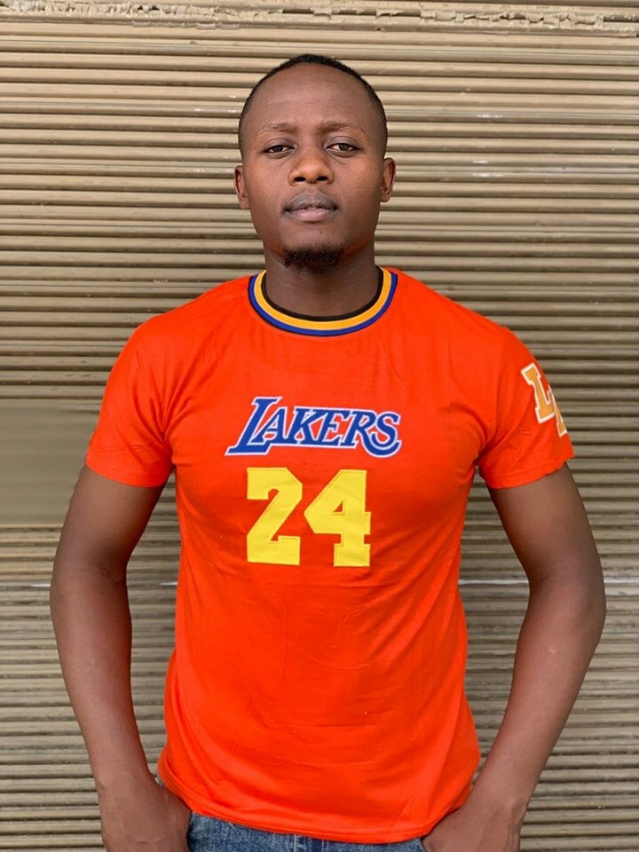 Men's T-shirt orange