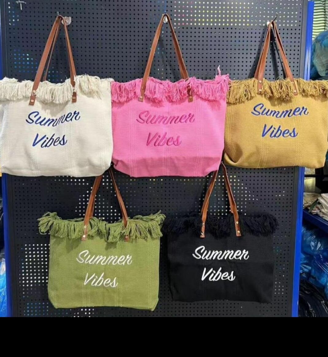 Sac "Summer Vibes" en toile