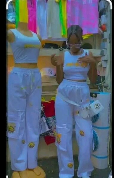 Ensemble deux pièces soleil