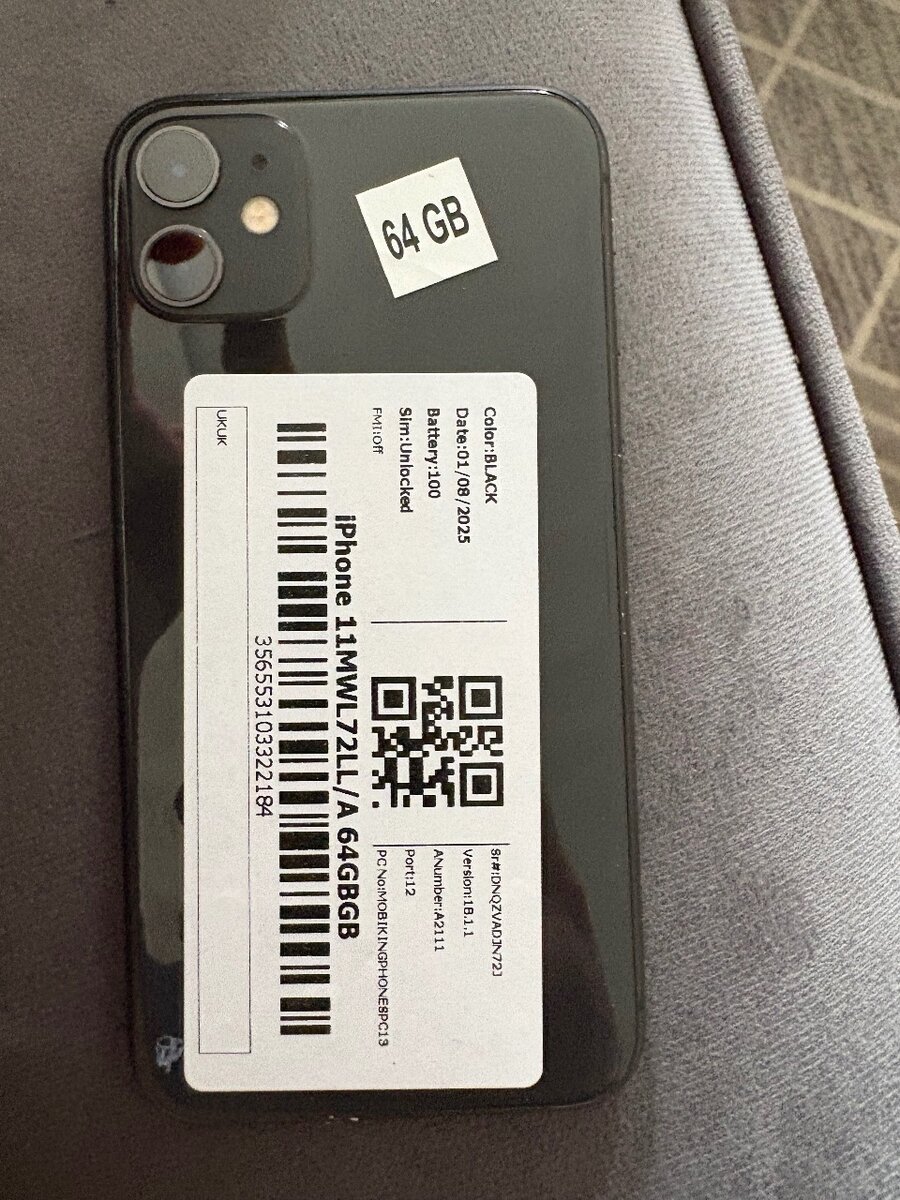 iPhone 11 64GB Black