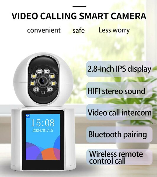 1080 FHD Video Call Security Wifi Camera Indoor Baby1080