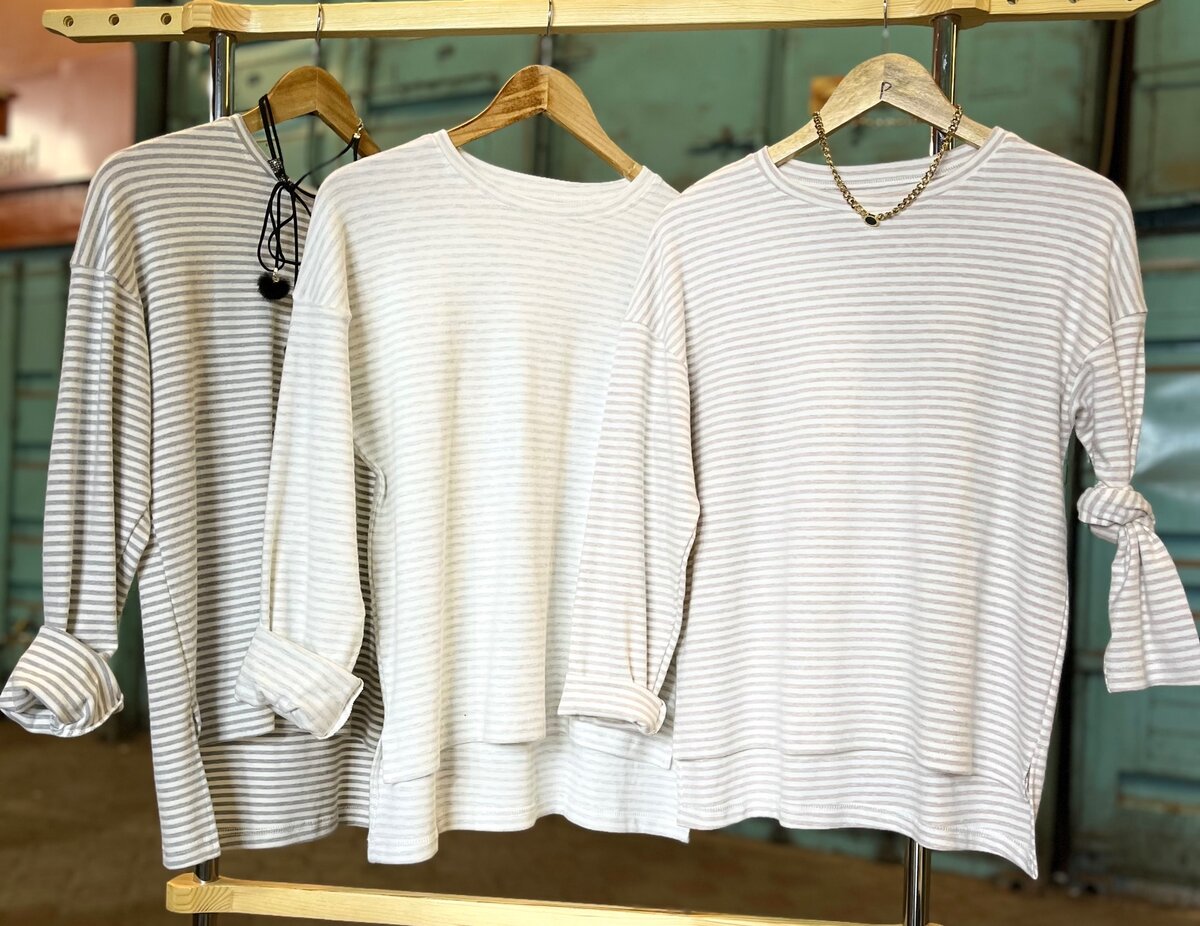 Тельняшка впереди короткий сзади длинный модель