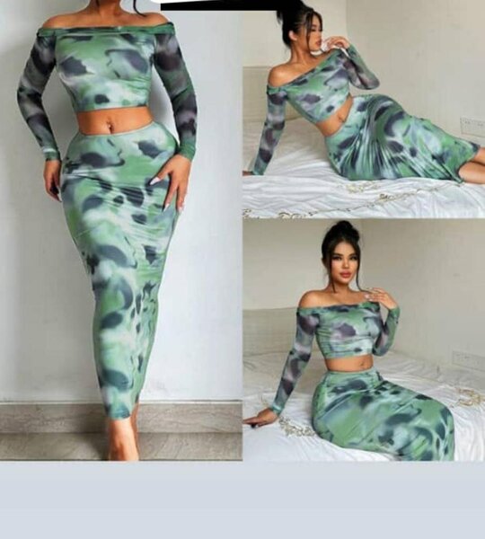 Ensemble deux pièces féminin élégant