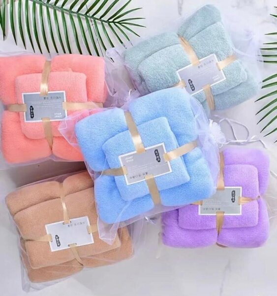 Ensemble de serviettes douces