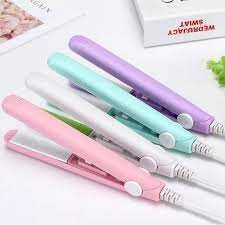 Mini hair straightener machine travel tool