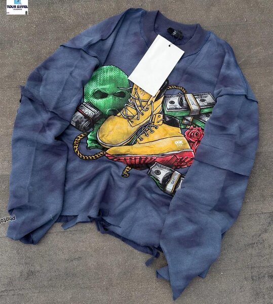 Sweatshirt imprimé graphique