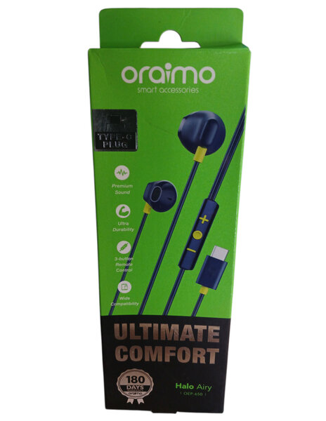 Oraimo Halo Airy Type-C Earphones