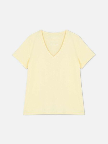 T-shirt classique col V femme