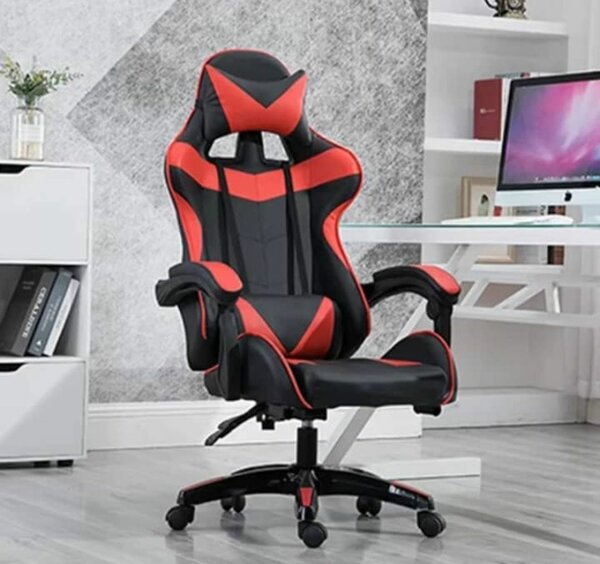 Chaise Gaming Ergonomique Rouge