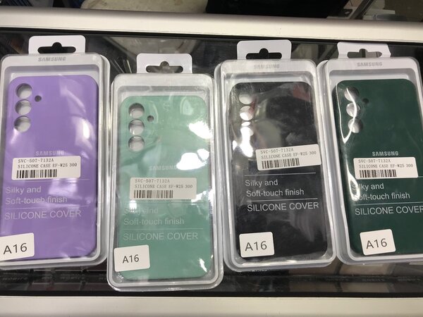Samsung A16 silicone cases