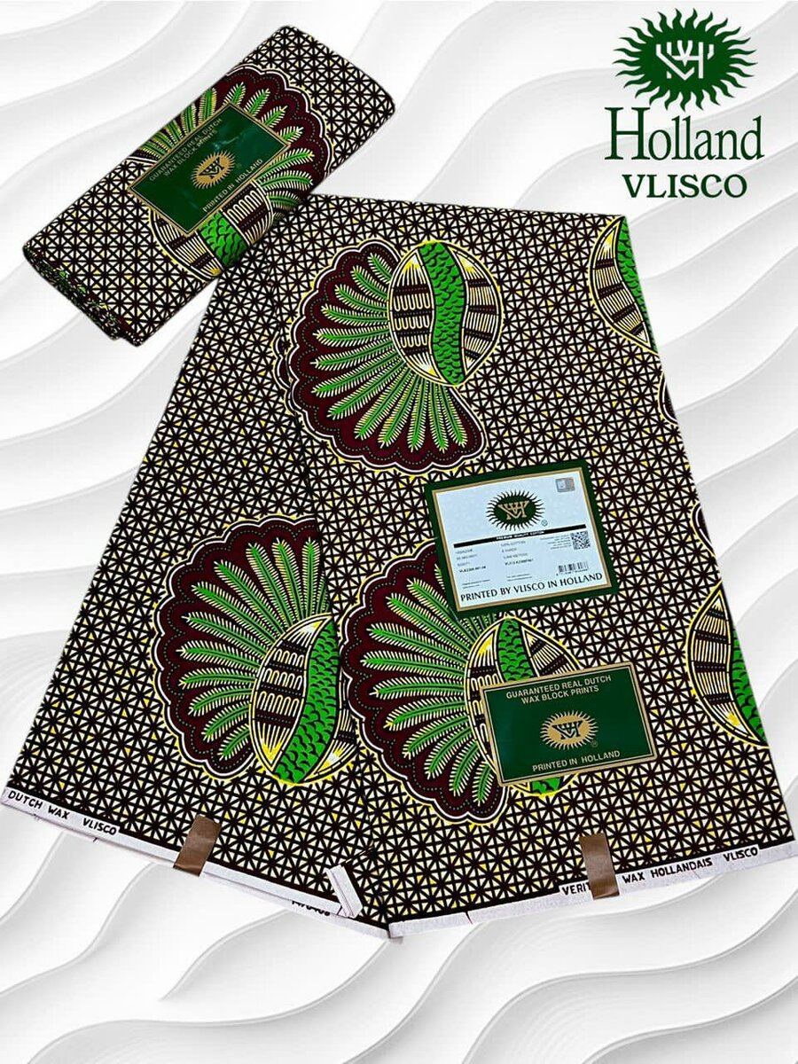 Tissu Wax Vlisco Hollandais