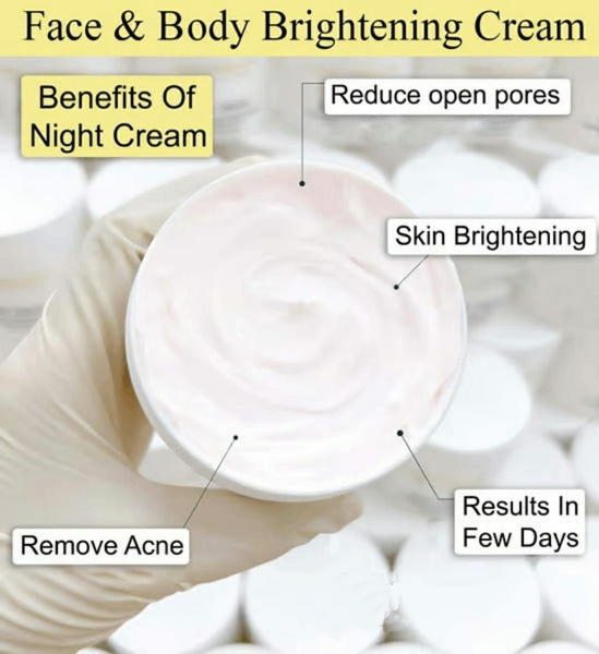 WHITNING FACE CREAM NIGHT RATING ABOUT 5