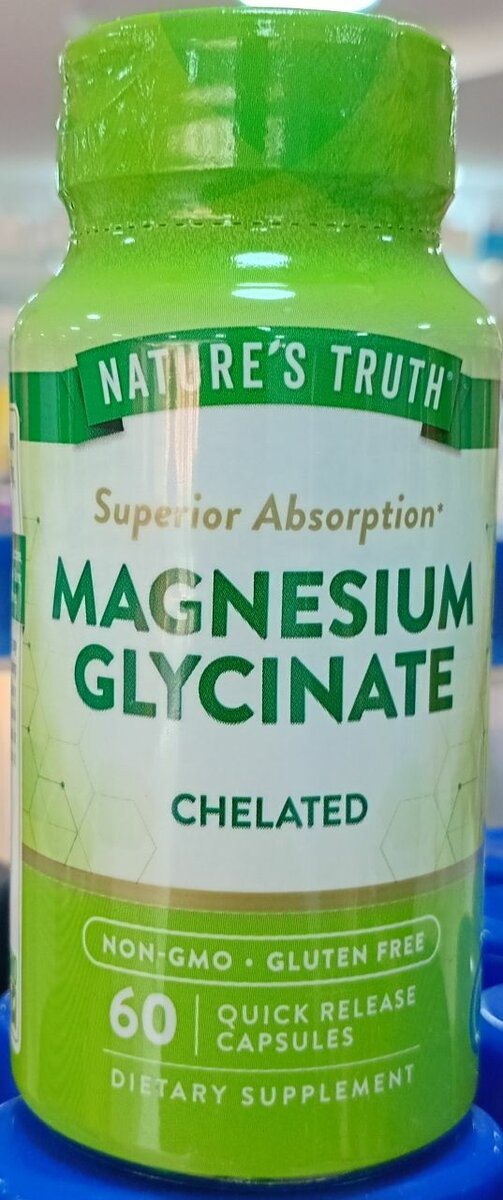 Nature's Truth Magnesium Glycinate 60's