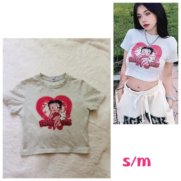 Salaula crop tops and tops