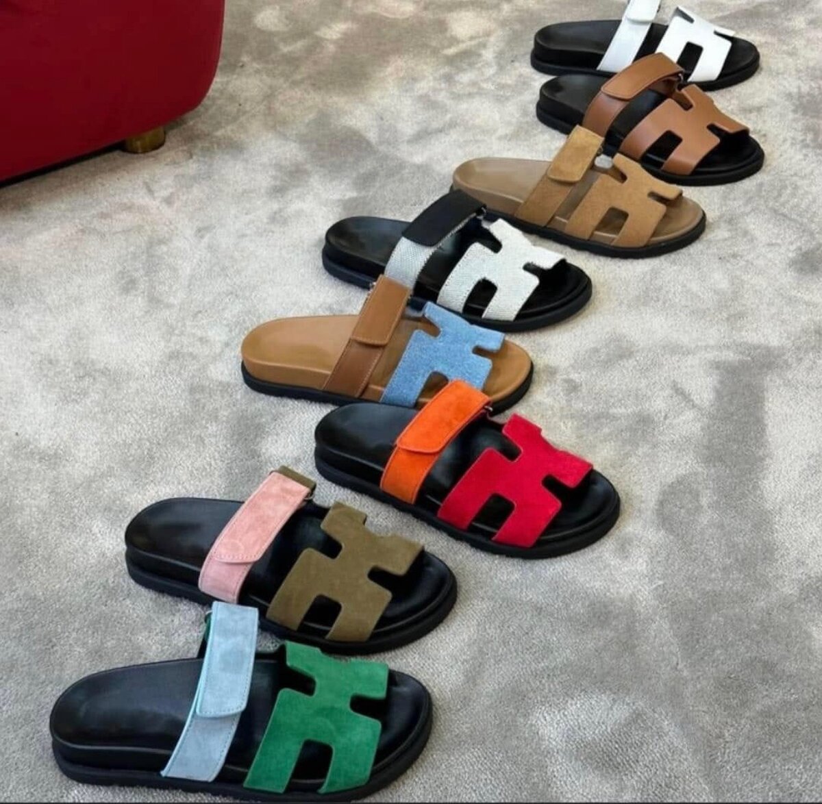 Hermes slippers