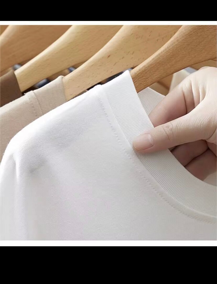 T-shirt Blanc Unisexe Confortable