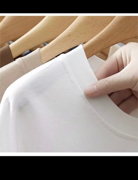T-shirt Blanc Unisexe Confortable