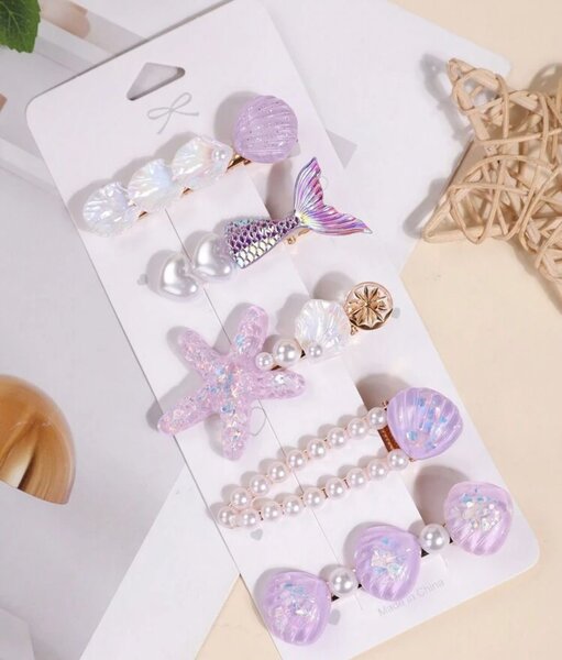 Ensemble de barrettes élégantes