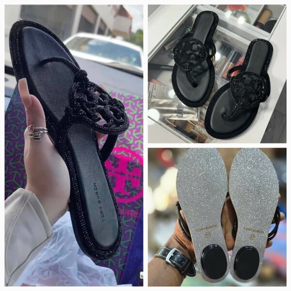 Sandales Noires Élégantes Femme