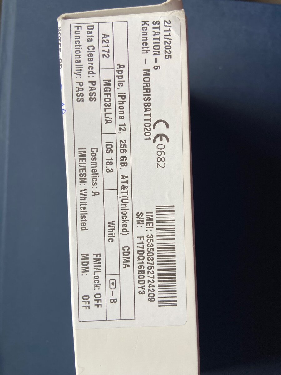 iPhone 12 , 256 GB ,US Product