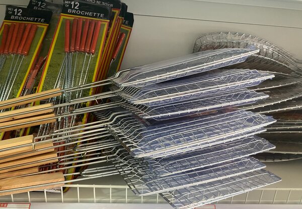 Grilles de barbecue en métal