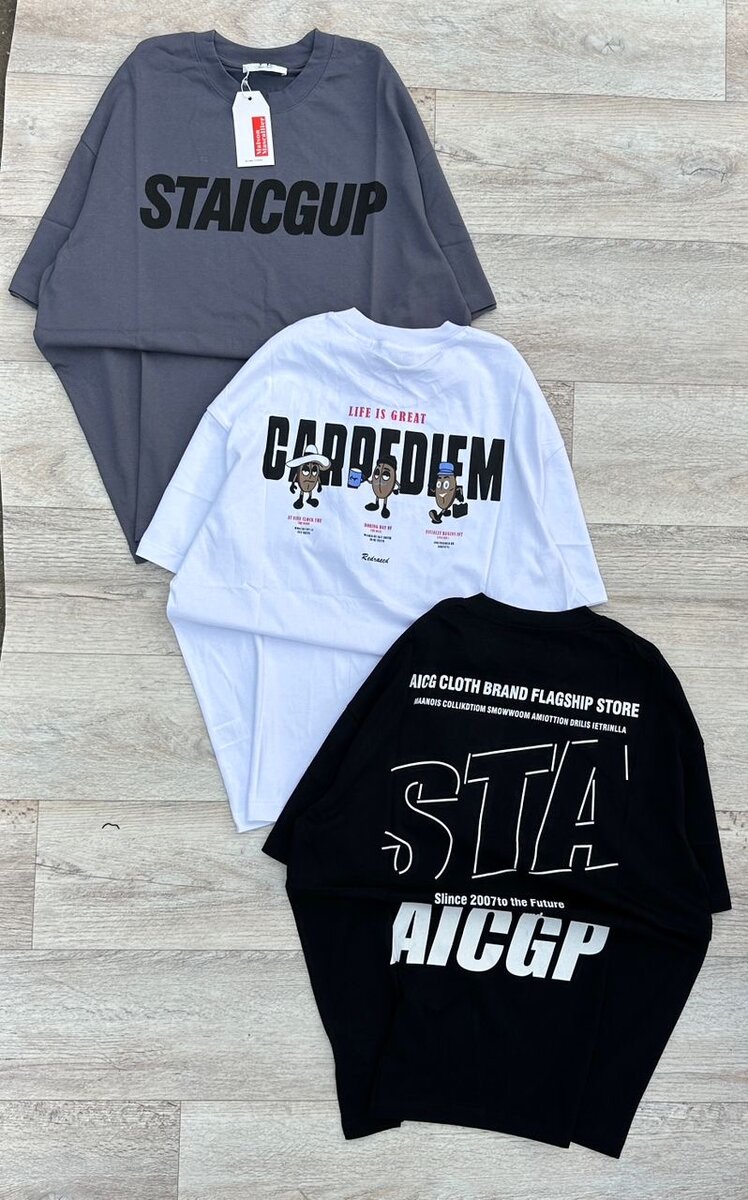 T-shirts stylés imprimés