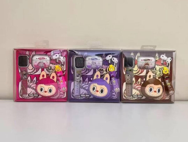 Cute Cartoon Airpods Case Set