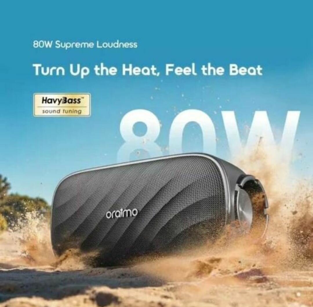 Enceinte Bluetooth Puissante 80W